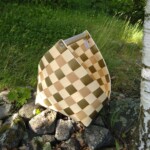 Puukori L Kermanvalkoinen-mokka-kulta